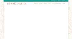 Desktop Screenshot of lisamoneill.com